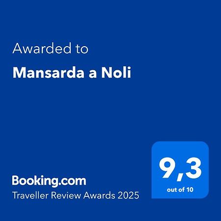Villa Mansarda A Noli Esterno foto
